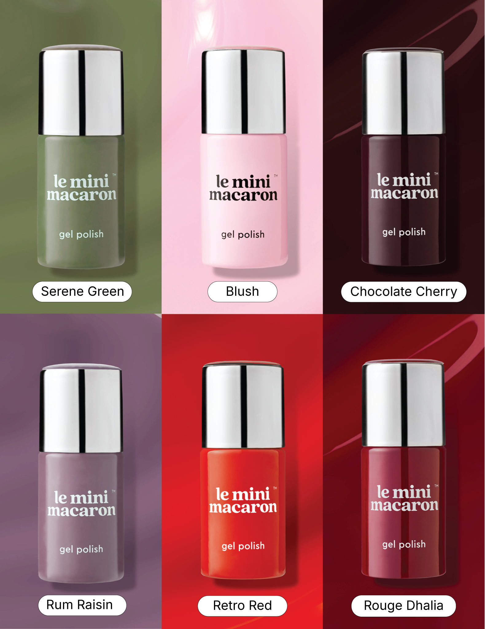 Pack Spécial Automne - Set de Vernis Semi-Permanents