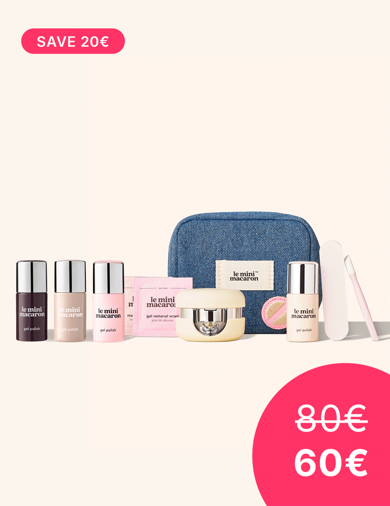 3 ESMALTES + TRAVEL KIT