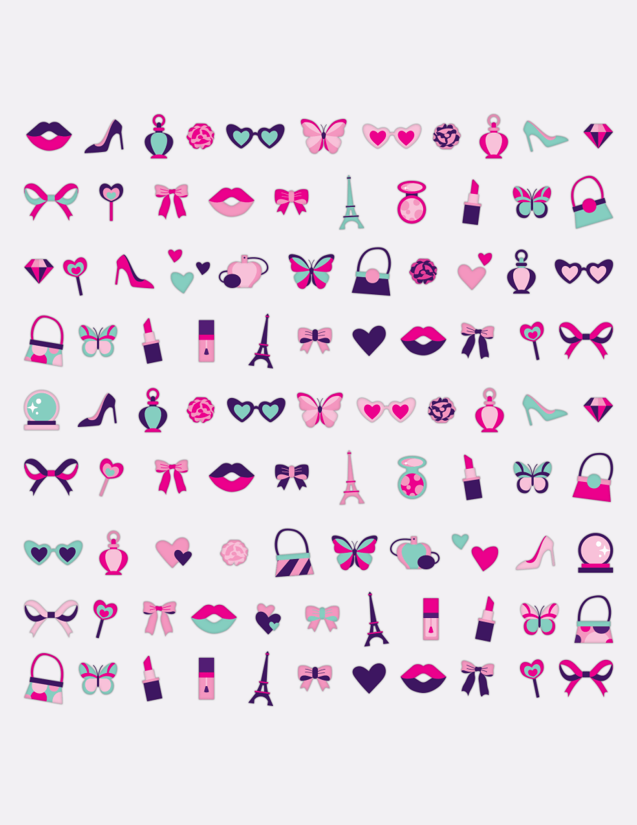 Baby Doll - Mini Nail Stickers - Stickers