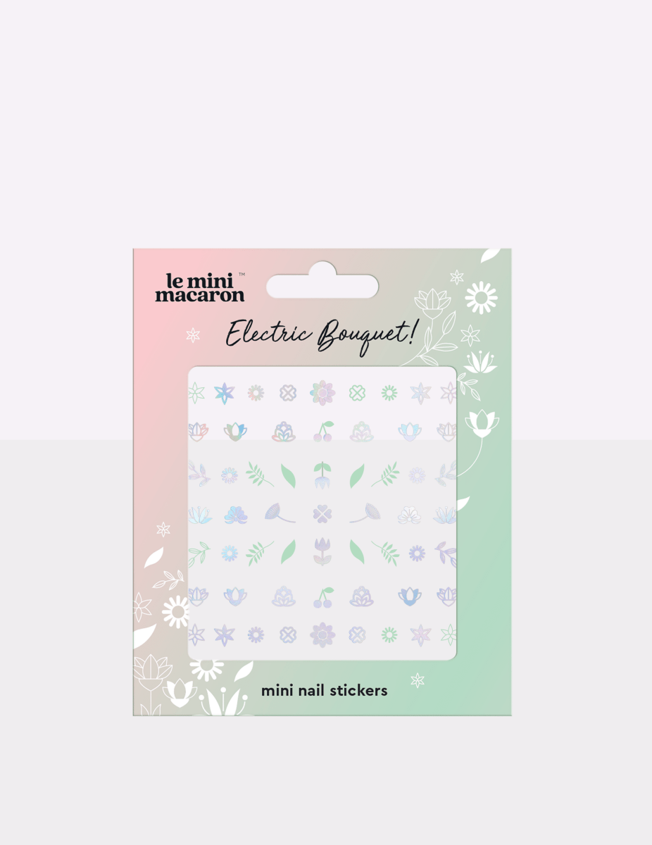Electric Bouquet - Mini Nail Stickers - Stickers