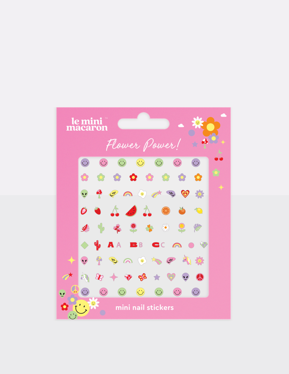 Flower Power! - Mini Nail Stickers - Stickers