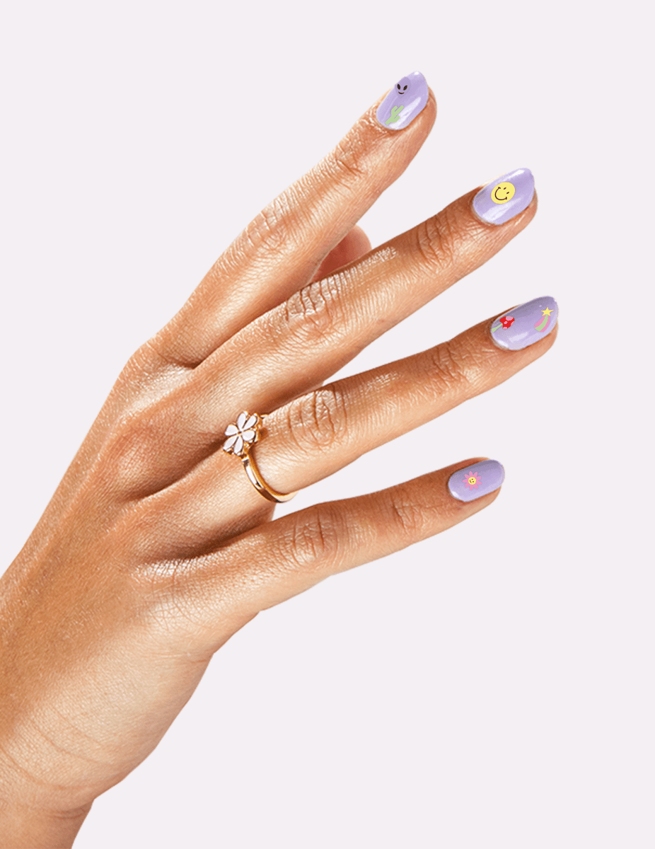 Flower Power! - Mini Nail Stickers - Stickers