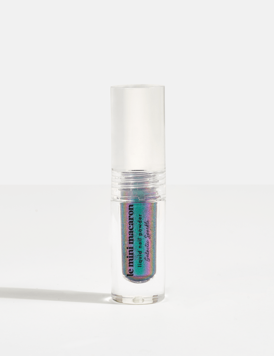 Galactic Sparkle - Liquid Nail Powder - Gel Topcoat & Powders