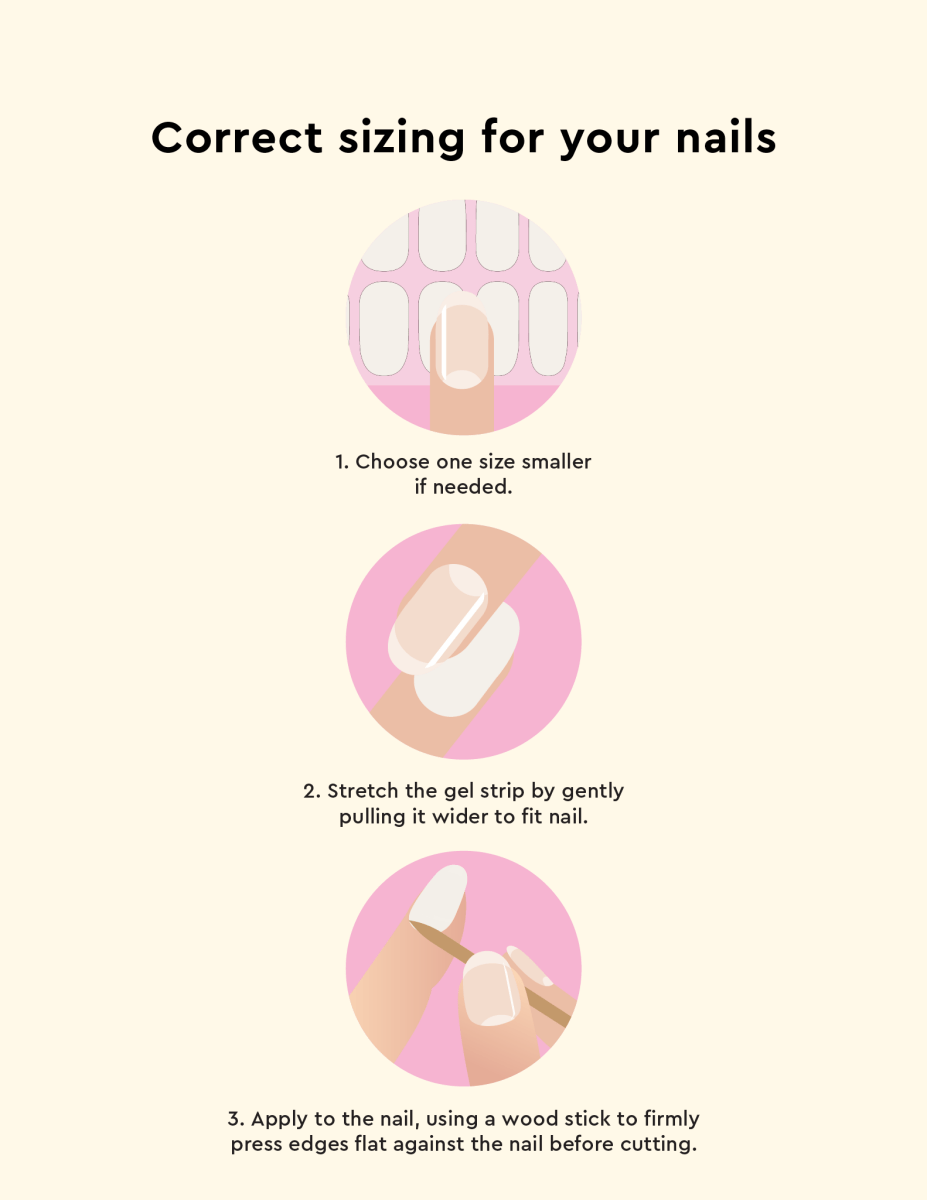 Gel Nail Strips - Frosting - Gel Nail Strips