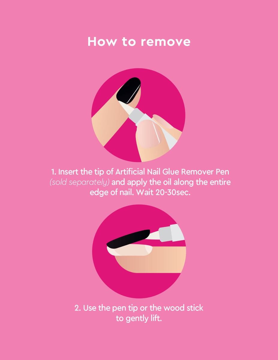 Gel Nail Strips - Licorice - Gel Nail Strips