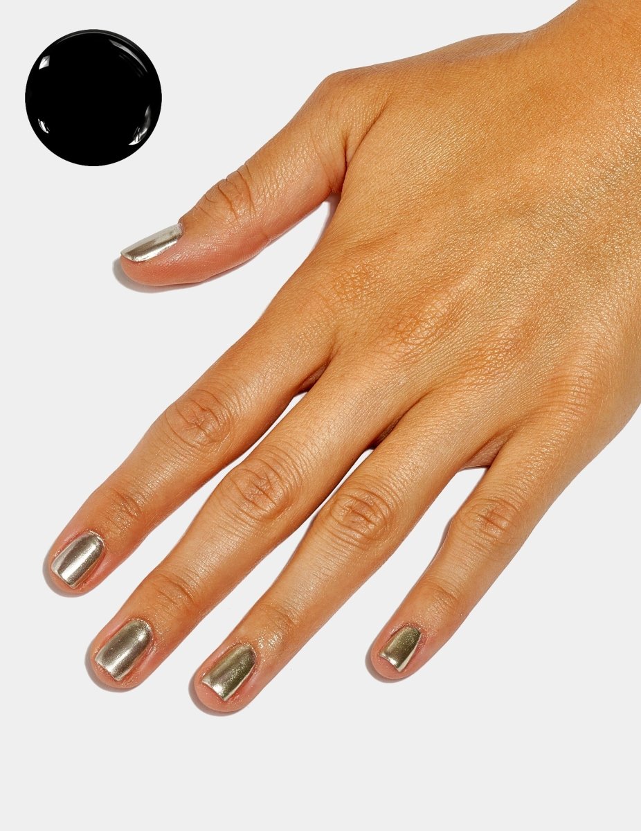 Le Métallique - Nail Powder & Gel Topcoat Set - Gel Topcoat & Powders