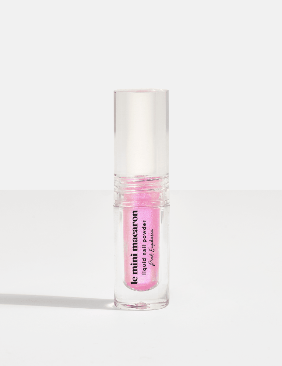 Tekutý prášok na nechty Pink euphoria