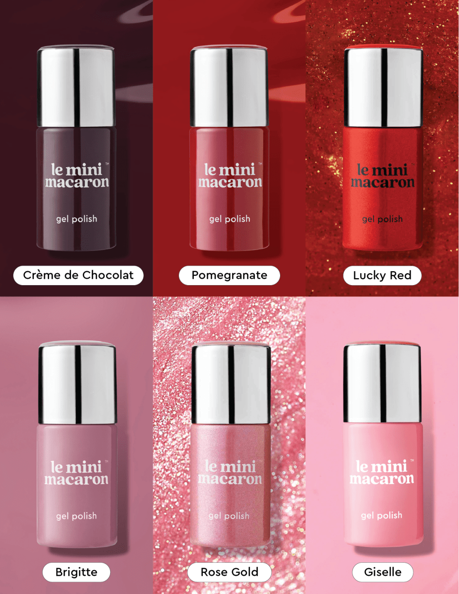 Reds and Pinks - Gel Polish Bundle - Gel Polish Sets