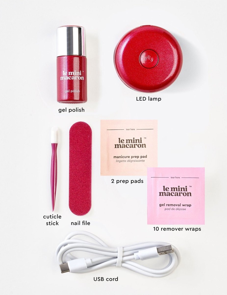 Ruby Red - Gel Manicure Kit - Gel Manicure Kit