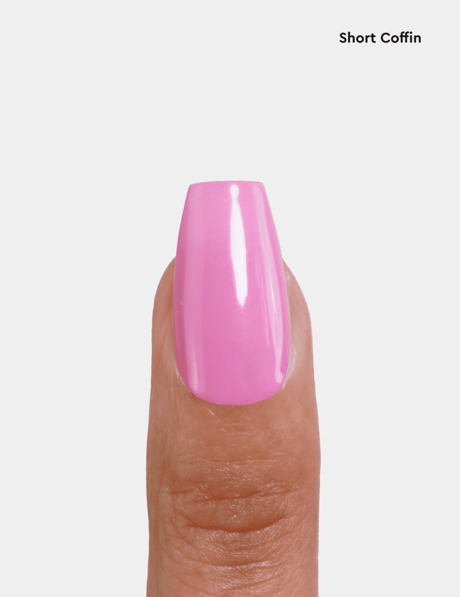 Soft Gel Tips - Short Coffin - Accessories