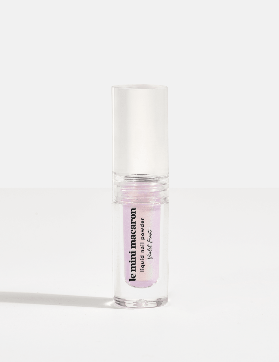 Violet Frost - Liquid Nail Powder - Gel Topcoat & Powders