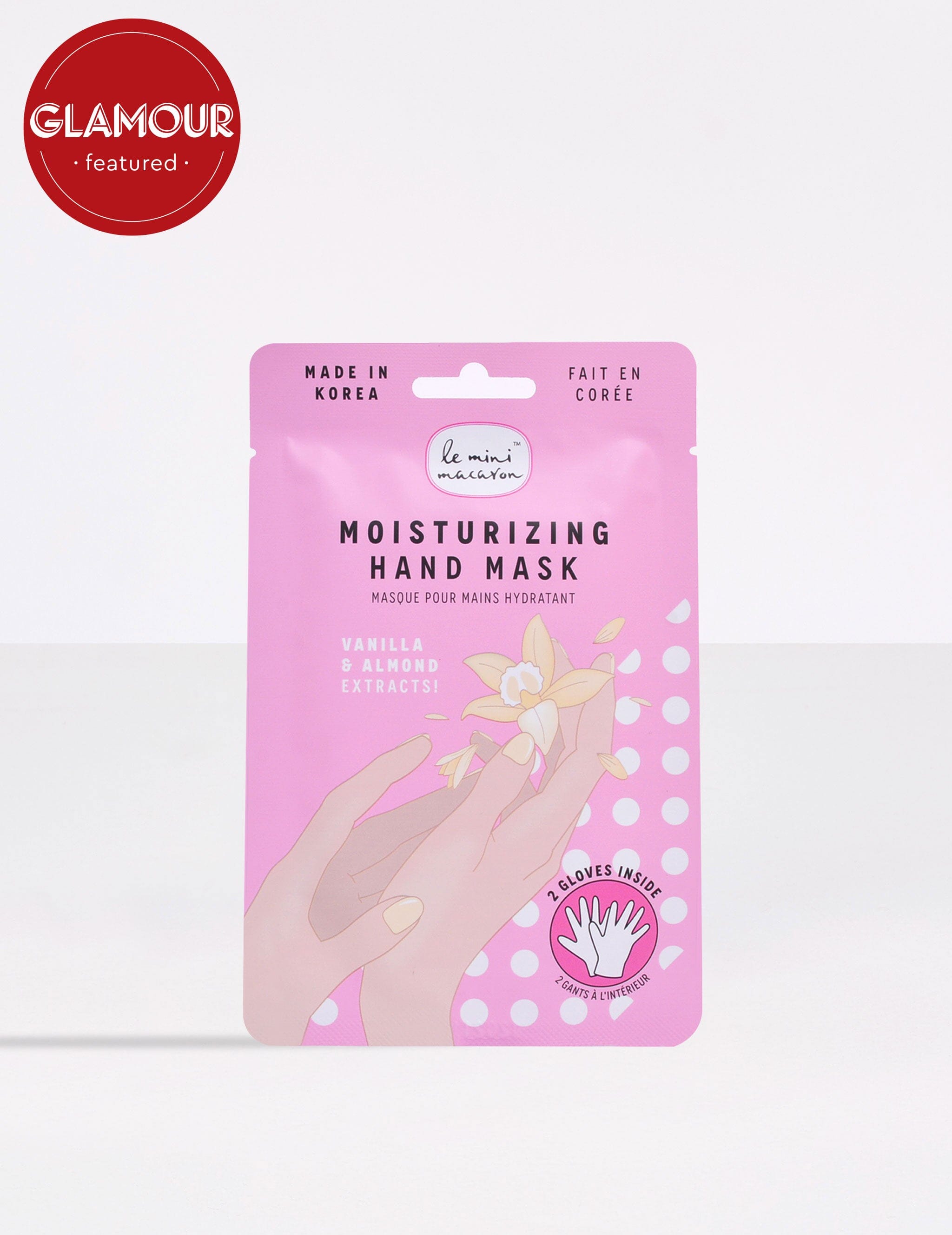 Moisturizing Hand Mask - Vanilla Almond - Le Mini Macaron