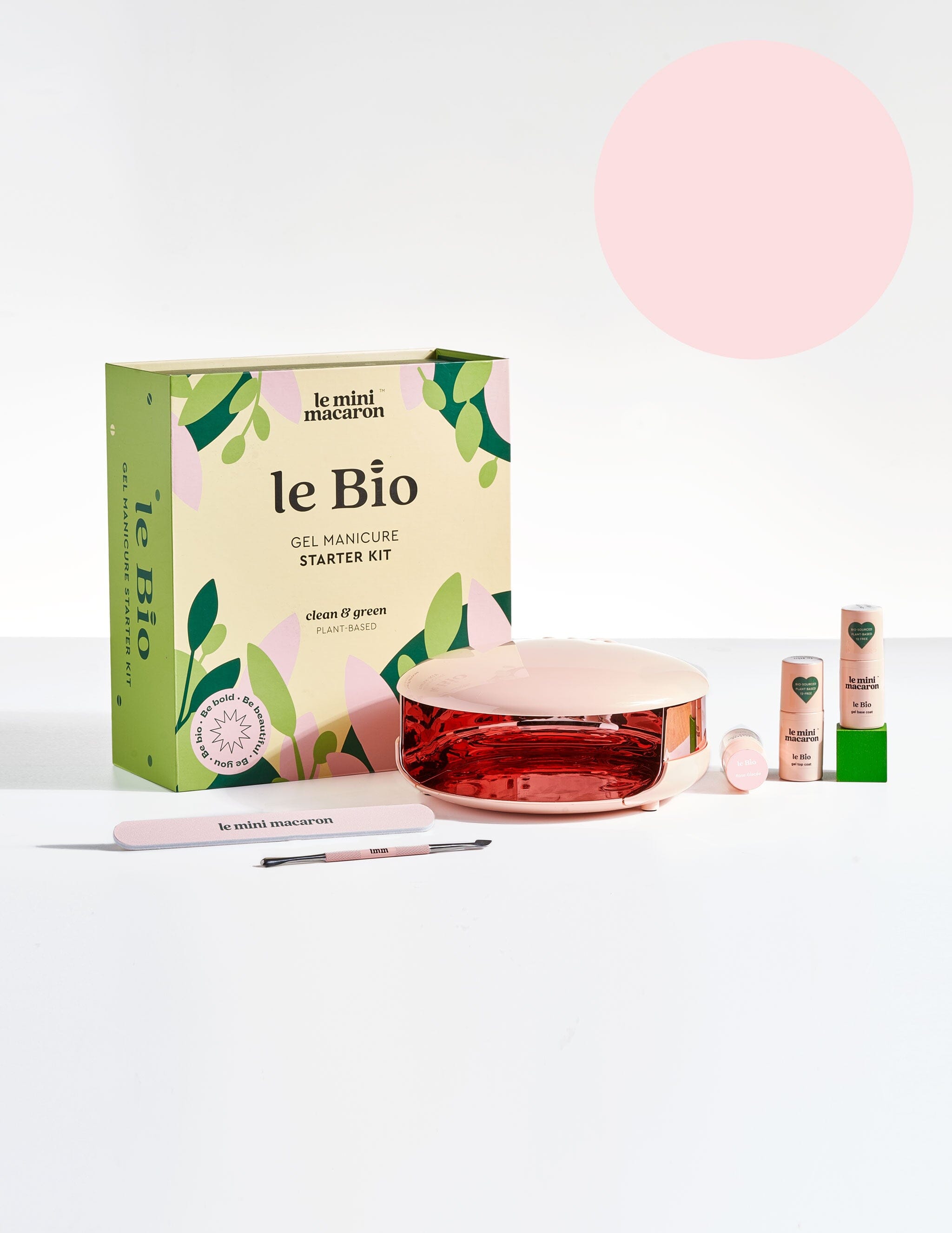 Le Bio Pro Gel Manicure Kit - Rose Glacée - Le Mini Macaron