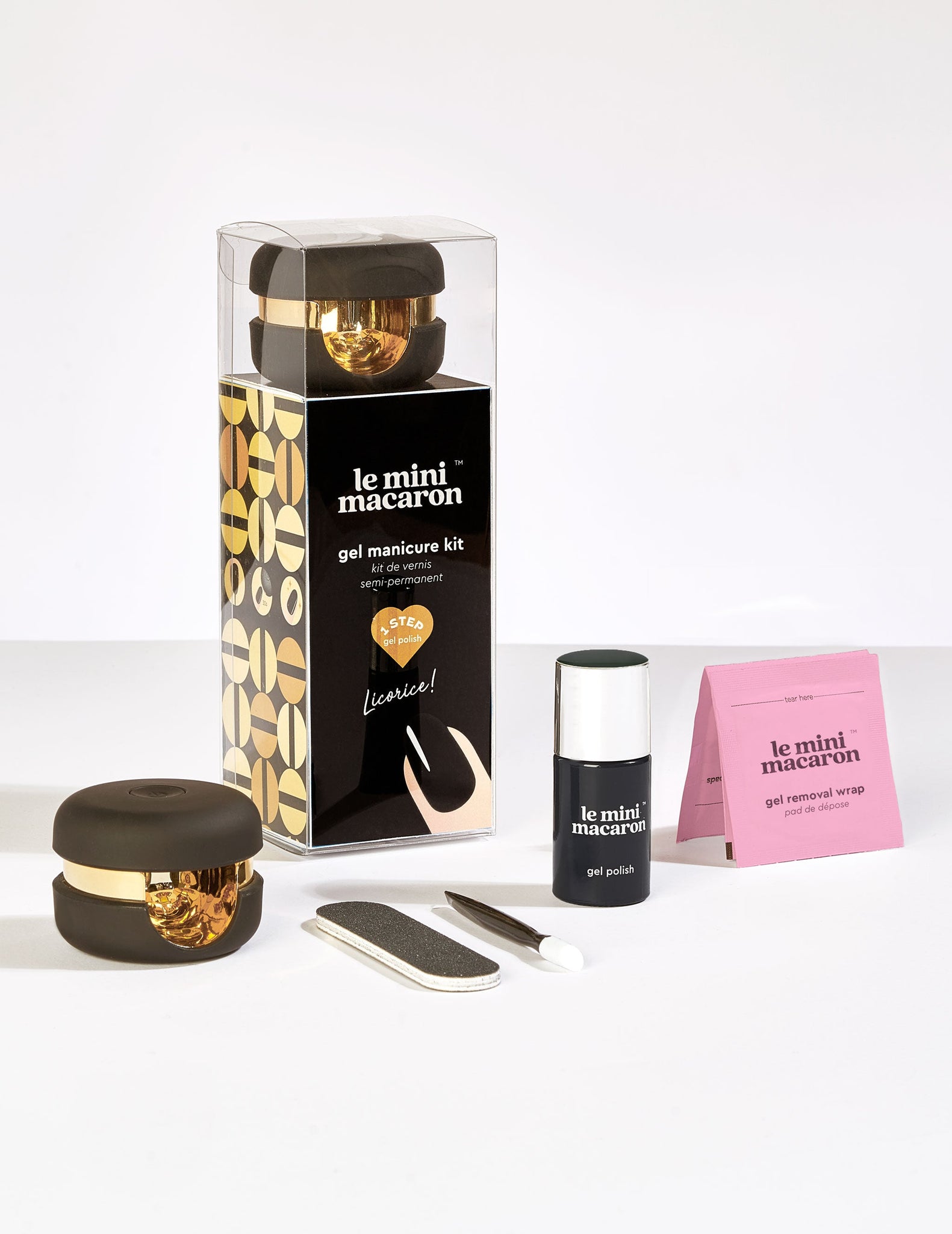 Licorice - Gel Manicure Kit – Le Mini Macaron Europe