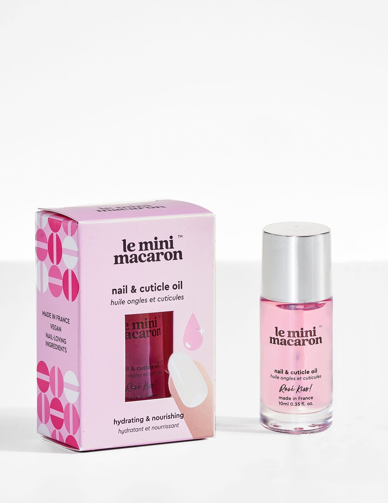Rosé Kiss - Nail & Cuticle Oil – Le Mini Macaron Europe